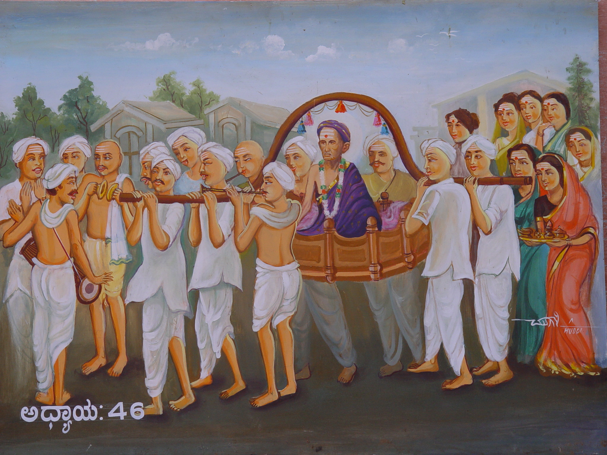 A great Sharana surrendered to the Lotus-like feet of Sadguru